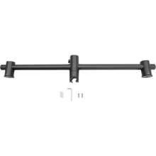 SENDERPICK Barra de ducha para duchas de mano, regulable en altura, soporte de cabezal de ducha de pared, acero inoxidable 66 cm para baño para un uste flexible (negro)