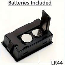 5 Pack Mini Small Digital Electronic Temperature Humidity Meters Gauge Indoor Thermometer Hygrometer LCD Display Fahrenheit(℉) For Humidors, Greenhouse, Garden - 黑色 - 查看 10