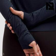 Swiftly Tech Long-Sleeve Shirt 2.0 Waist Length - True Navy/True Navy - 查看 5
