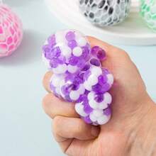 Power Your Fun Stress Balls For Children - 4Pk 6CM Squishy Stress Balls, Color Changing Resistance Fidget Toys, Sensory Stress Relief Squeeze Toys Squishy Toy