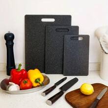 Cutting Board, Portable Cutting Board, PP Complementary Food Classification Plastic Cutting Board Set, Double-Sided Kitchen Home Cutting Board Plastic Cutting Board - Multicolor - View 3