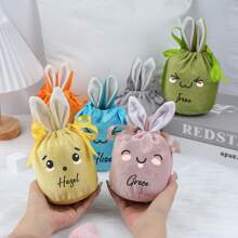 Customized Easter Bunny Bags, Easter Baskets, Candy Bags, Easter Gifts, Easter Totes, Children's Gifts, Easter, Bunny Bags, Easter Totes - Multicolor - View 4