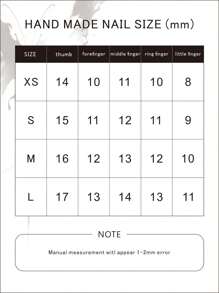 10 件手工制作的杏仁形中长粉色按压式指甲，可爱甜美风格，适合时尚造型，是送给女性和女孩的理想礼物，附赠 1 件果冻指甲锉指甲用品 - 粉色 - 查看 4