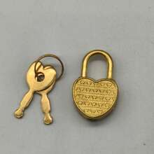 10pcs Mini Heart-Shaped Zinc Alloy Locks, Available In Silver, Gold, Cyan, Sturdy And Durable For Daily Use, Suitable For Boxes, Bags, Drawers, Notebooks And Decoration