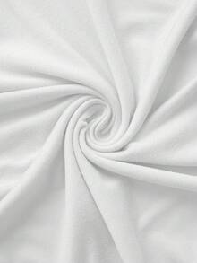 可爱、活泼的卡通风格蝴蝶结仿刺绣图案 Y2K、节日复活节、幸运派对礼服 - 白色 - 查看 7