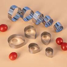 5pcs Stainless Steel Peony Cutter,Flower Cutter Fondant Cookie Flower Sugarcraft Making Tools For Wedding,Birthday Cake Decorating - Peony - View 5