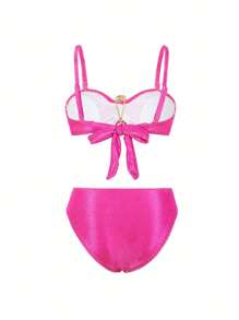Women's 2 Pieces Swimwear Set With Skirt, Summer