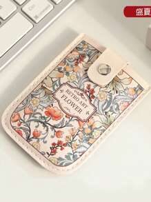 Slide Out Large Capacity Card Holder,Creative ID Card Case,Multi-Slot Anti-Demagnetization Compact Super Card Wallet