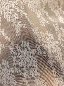 1 块白色蕾丝桌布，浪漫风格适合节日、聚会、宴会、餐厅、婚礼、家庭餐桌装饰