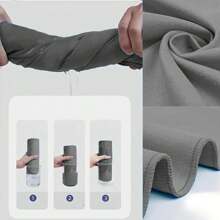 Toalla de playa de microfibra para viajes - Toalla de secado rápido, suave y ligera para camping, toalla de viaje absorbente y compacta para campamento, gimnasio, playa, yoga, natación y mochilero