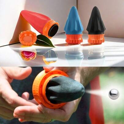 1pc Pocket Slingshot Kit - High Power Precision Slingshot For Steel Balls & Archery, Portable Survival Gear With Ammo Pouch, Outdoor Hunting Accessories