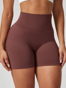 NcmRyu Nahtlose gerippte Yoga-Shorts für Damen, Po-Lifting & -Formung, geeignet für Fitness, Gym, Laufen