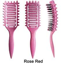 1 件卷发定型刷、卷发刷、卷发定型造型刷，适用于梳理和塑造男士和女士的卷发 - 彩色 - 查看 11