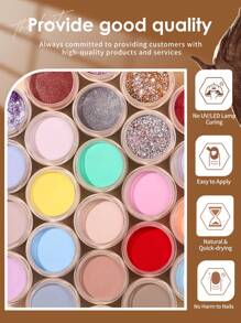 36 Colors Acrylic Nail Powder Set (10 Grams/0.35 Ounce Jar), Fast Drying, Odorless, Easy To Mix, Great For DIY Manicure And Salon Professionals - The Perfect Gift For Nail Enthusiasts!
