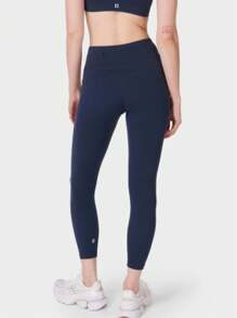 Sweaty Betty Power 7/8 Workout Leggings - Navy Blue - View 2