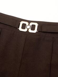 (Ciepła wskazówka: Lekko zawyżone) Damskie spodnie garniturowe z wysokim stanem, gruby materiał, nowy jesienno-zimowy design, dopasowany krój, uniwersalne do pracy, na co dzień, na wakacje, na powrót do szkoły, na Dzień Niepodległości. (Zalecamy zamówienie o jeden rozmiar mniejszego rozmiaru w talii)