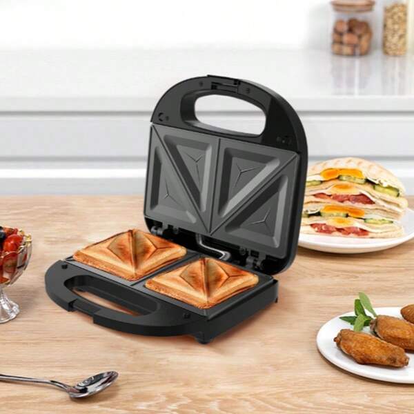 Sandwich Maker - Donut Sandwich Steak Toaster Multifunktions Frühstücks-Sandwich Maker