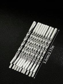 20 chiếc kẹp tóc kim loại, phụ kiện tóc màu vàng và bạc thời trang, đa năng dùng cho tóc mái, kẹp tai, kẹp tóc tối giản, kẹp càng cua, kẹp tóc cài đầu, đồ dùng học tập, kẹp tăm, phụ kiện đội đầu, ghim cài tóc - Vàng + Bạc - Xem 4