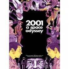 1pc Classic Movie 2001 A Space Odyssey Hot Pop Fashion Retro Posters Canvas Paintings Wall Arts Cinema Home Decor No Frame