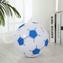 1 pièce/5 pièces/10 pièces Ballon de soccer/plage gonflable, ballon de soccer léger pour l'extérieur, ballon de décoration pour fête de plage