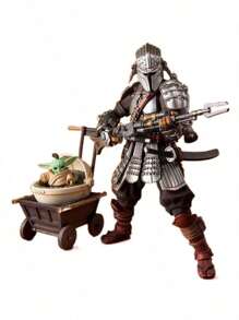 Tamashii Nations Armatura di Ronin Mandalorian Beskar e Grogu Star Wars Figure 18cm