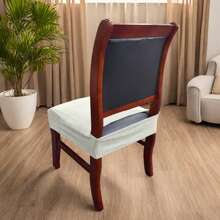 1/2/4/6pcs Thickened Corn Fleece Cushion Covers, Square Chair Pad Seat Covers For Dining Room, Kitchen, Chair Sofa, Removable Soft Cushion Slipcovers - Multicolor - View 7