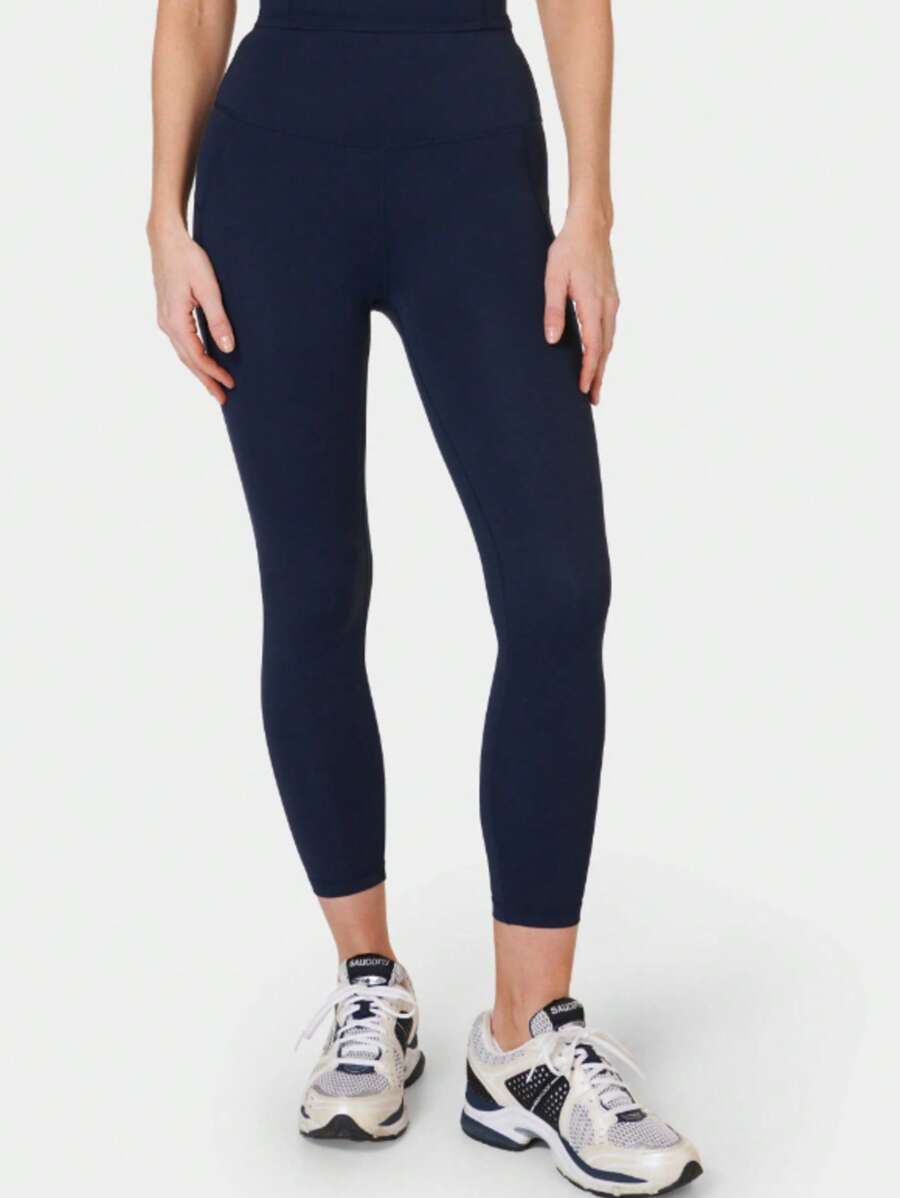 Sweaty Betty Sports Leggings High-Waist Comfortable Quick-Dry Home Daily Training SB965178-410 - 藏蓝色 - 查看 1