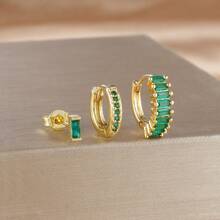 3PCS Round Circle Hoop Earrings Set For Women Tiny Stainless Steel Cartilage Piercing Earring Jewelry - 3pcs Earrings Set - View 3