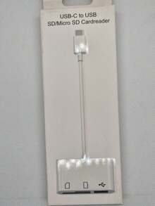 Adaptador de usb-c a usb sd/micro sd, lector de tarjetas - Ver 5