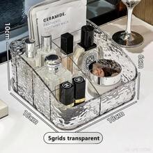 Makeup Storage Organizer Clear Skincare Organiser For Vanity Storage Box For Lipstick Cosmetic Organizer Perfume Holder