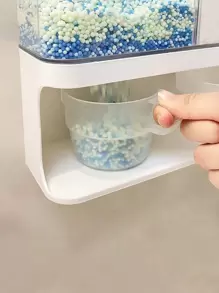 1 件装洗衣粉分配器壁挂式洗衣香味增强剂珠子分配器带杯子适用于米豆洗衣粉 - 彩色 - 查看 8