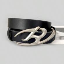 Designer Belts For Women High Quality Luxury Y2K Female Waist Black Pu Leather Waistband Girls Jeans Punk Corset Belt GothK - Black - View 5