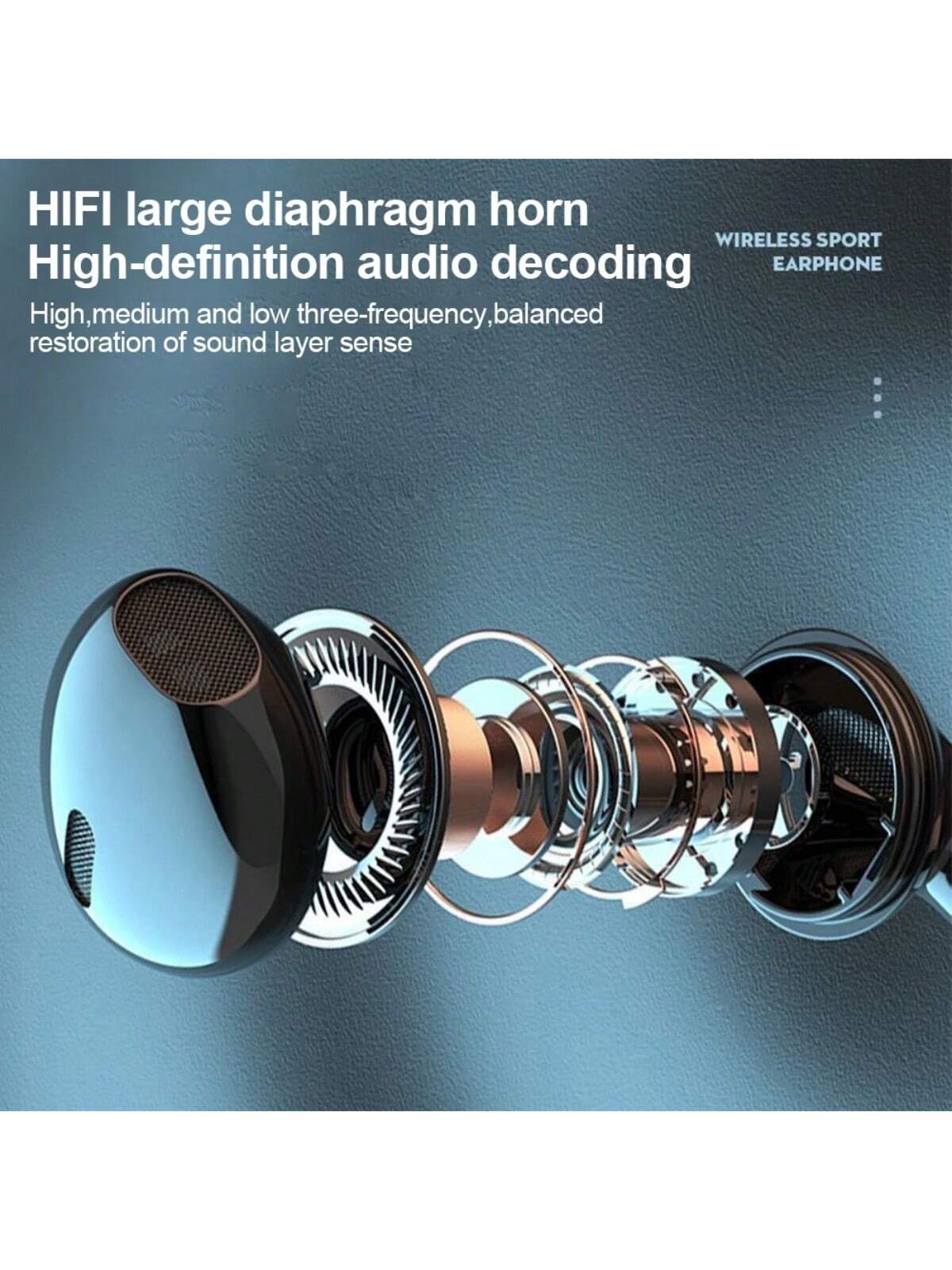 سماعات أذن رياضية بلوتوث 5.3 بإستيريو وميكروفون –...