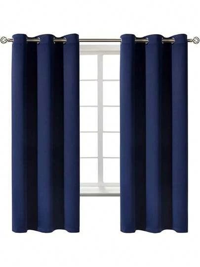 1 件/2 件遮光窗帘、卧室遮光窗帘、多种尺寸可选/优质面料三层编织纯色隔热窗帘/超宽窗帘板/顶部索环窗帘、装饰窗帘/家用窗帘/适用于卧室和客厅遮光窗帘/卧室窗帘/客厅窗帘/餐厅窗帘/厨房窗帘/橱柜窗帘、秋季装饰、秋季装饰、房间装饰