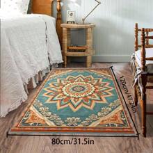 Crystal Velvet 700g/Sqm Dotted Bottom 5mm Thick Area Rug, Bohemian Style Solid Color Carpet, Soft Anti-Slip Washable Rug, Suitable For Indoor & Outdoor, Living Room, Bedroom, Kitchen, Office, Home Decor Back To School