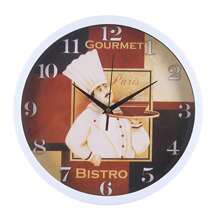 现代北欧静音挂钟客厅挂钟卧室挂钟时尚简约石英挂钟家居使用 - 黑色 - 查看 6