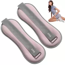 Wrist And Ankle Weights 0.5kg(2 Pcs), Adjustable Wrist Weight And Ankle Weight, Suitable For Exercise, Walking, Gym, Yoga Pilates, Comfortable Fabrics, Make Your Exercise More Effective - 粉色 - 查看 1