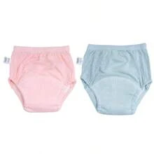 2pcs/1pc Training Pants Set For Teenagers-Waterproof And Washable Diapers, Suitable For Boys And Girls, Learning To Use Bedpans. - Solid Color Cloth Diapers - View 58