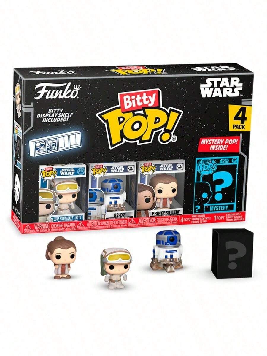 Funko Gói vỉ 4 mô hình Bitty POP Luke Skywalker - Nhiều màu - Xem 1