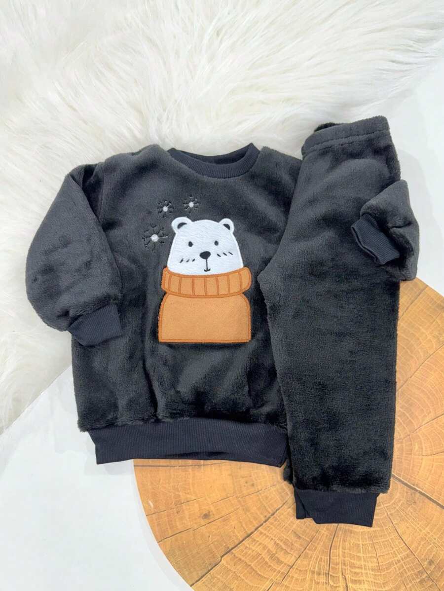Baby Boys Sets - Black - View 1