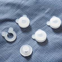 4 件/8 件/12 件羽绒被夹、隐形被角夹、安全被子按扣紧固件、透明防滑床上用品夹 - 被子固定器、被子夹支架、床被固定环、固定角的紧固件