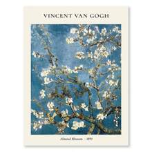 1 pièce Affiche murale de la série de vases Van Gogh Star, Fleurs vintages Matisse, Imprimés d'art de marché de fleurs pour décoration de salon à la maison sans cadre