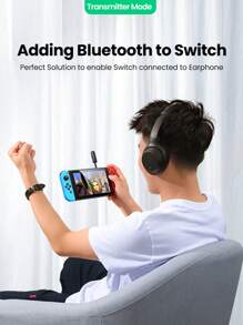 UGREEN Adaptateur Bluetooth 5.0 2-en-1 UGREEN, récepteur et émetteur Bluetooth, adaptateur sans fil 3,5 mm à faible latence pour télévision et système audio domestique