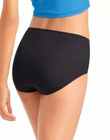 Hanes 10 Pack Briefs Underwear Women's Microfiber Cool Comfort Panties Tag Free - Multicolor - View 4