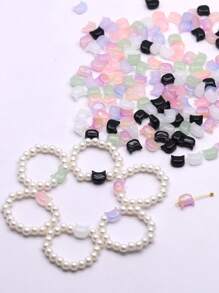 30Pcs 7MM Cat Head Glass Beads Cute Lampwork Charm Beads For Jwelry Making Findings DIY Bracelets Necklace Earring Accessories - Cat Head - View 4