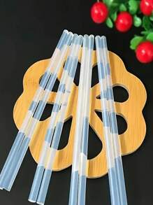 15 支迷你透明光滑热熔胶棒，兼容大多数胶枪和工艺胶，适用于 DIY 艺术和工艺品 - 白色 - 查看 5