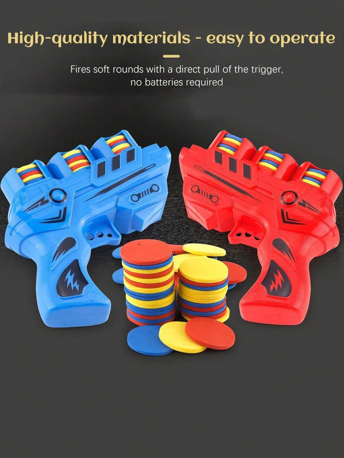 Aile Volante LUCKKY Flying Disc Launcher Toy For Kids,Flying Saucer Toy, Lanceur Aeg Boomerang