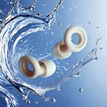 Reusable Sleep Earplugs, Swimming Earplugs, Noise Proof And Waterproof, Suitable For Swimming, Snoring, Studying, Concerts, Outdoor Travel, Industrial Work, Comfortable Soft Silicone Noise-Proof Ear Plugs