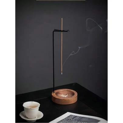 1/2/4件套胡桃木/乌木香炉套装，香炉，木制香架/香炉，木制香炉/香/香架，手工香，檀香/沉香香，创意香/香氛/香炉