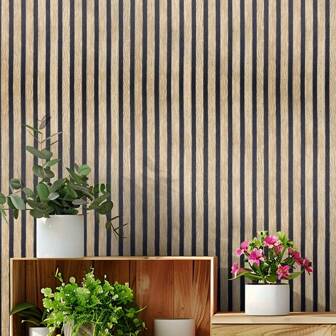 1 rollo de papel tapiz autoadhesivo impermeable de estilo de rayas marrones retro con patrón de madera, adecuado para decoración del hogar, gabinetes de cocina, mesas, sillas, fondos de habitación, renovación, estilo de ladrillo y madera, removible, con empalme de patrones sin costuras